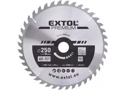 Extol Premium 8803241 Kotúč pílový s SK plátkami, 250x2,2x30mm, 40z