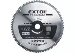 Extol Premium 8803248 Kotúč pílový s SK plátkami, 300x2,2x30mm, 96z