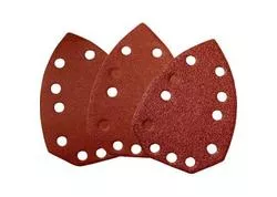 Güde 58201 Brúsny papier delta 137x96 mm, 2x K60, 2x K120, 2x K180