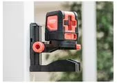 Extol Premium 8823306 Vodováha laserová krížová, samonivelačná, zelený laser, 1H1V