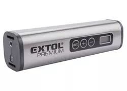 Extol Premium 8891510 Kompresor akumulátorový, max. 5,5bar, LED svetlo