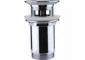 Balletto 81097 Výpusť umývadlová Click-Clack s prepadom, 5/4" G, dĺžka 80mm, chróm
