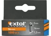 Extol Premium 8852405 Klince do sponkovacej pištole 1000ks, dĺžka/L 14mm