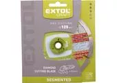 Extol Craft 108812 Kotúč rezný diamantový segmentový 125mm