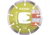 Extol Craft 108811 Kotúč rezný diamantový segmentový 115mm
