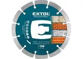 Extol Industrial Kotúč rezný diamantový Grab Cut, 150x22,2mm, suché rezanie 8703033