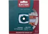Extol Industrial Kotúč rezný diamantový Grab Cut, 150x22,2mm, suché rezanie 8703033