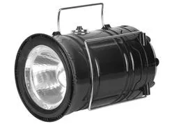 Strend Pro 2171968 Lampa Camping CL102, LED, 80 lm, 1200mAh, efekt plameňa, USB, svietidlo, nabíjanie solar