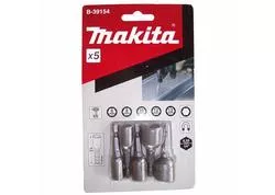 Makita B-39154 Sada nádstavcov šesťhran 1/4" 5-dielna