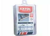 Extol Premium 903762 Kotúče rezné pre priamu brúsku, 100ks