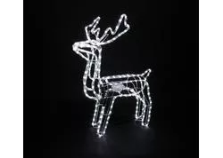 MagicHome Vianoce Dekorácia Sob, 216 LED studená biela, s otočnou hlavou
