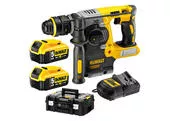 DeWALT DCH274P2T Aku bezuhlíkové kombinované kladivo 18V