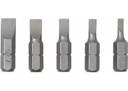 Extol Premium 8819605 Bity ploché 3-4-5-6-7x25mm