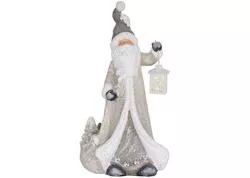 MagicHome 8090929 Dekorácia Vianoce, Santa s lampášom, 1 LED