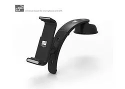 G21 Držiak Smart phones holder univerzálny, pe mobilné telefóny do 6", čierny