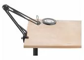 Extol Light Lampa stolová s LED a lupou, 2400lm, USB napájanie