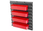 Boxy QBRICK® Organizer náhradný, ONE Organizer M/L, 5 dielna sada, na stenu