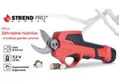 Strend Pro Garden Akumulátorové záhradné nožnice 1,5 Ah, 7,2 V