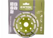 Extol Craft 903024 Kotúč brúsny diamantový dvojradový, 115mm