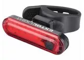 Extol Light 43138 Svietidlo zadné na bicykel červené, 3,7V/220mAh Li-pol, USB nabíjanie