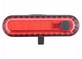Extol Light 43138 Svietidlo zadné na bicykel červené, 3,7V/220mAh Li-pol, USB nabíjanie