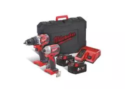 Milwaukee M18 ONEPP2B2-502X Set náradia 18V, 5,0Ah