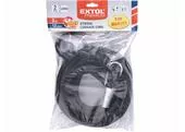 Extol Premium 8861116 Popruhy elastické s hákmi, 2ks, 150cm x pr.12mm, pozinkované háky pr.4mm