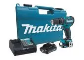 Makita HP332DSAE Aku vŕtací skrutkovač s príklepom 12V, 2Ah
