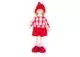 MagicHome Vianoce 8091032 Dekorácia Chlapček v károvanej košeli, 32 cm