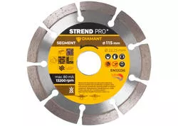 Strend Pro 521A Diamantový segmentový kotúč 115 mm