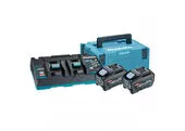 Makita 191U00-8 Set akumulátorov BL4040 x2 +D40RB + kufrík