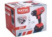 Extol Premium 8891866 Aku teplovzdušná pištoľ 20V