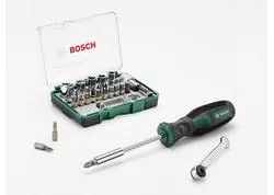 Bosch 2607017322 26-dielna sada skrutkovacích hrotov, kľúčov a rační