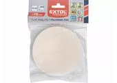 Extol Premium 8803596 Kotúč leštiaci filcový so suchým zipsom, Ø115x7mm