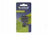 Extol Craft 70105 Rýchlospojka na záhradný ventil plastová 3/4", adaptér na 1/2"