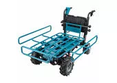 Makita DCU605Z Aku fúrik s plastovou vaničkou 2x18V, bez aku