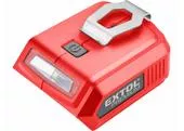 Extol Premium 8891896 Adaptér USB pre Share20V akumulátor, 2x USB 5V/2A