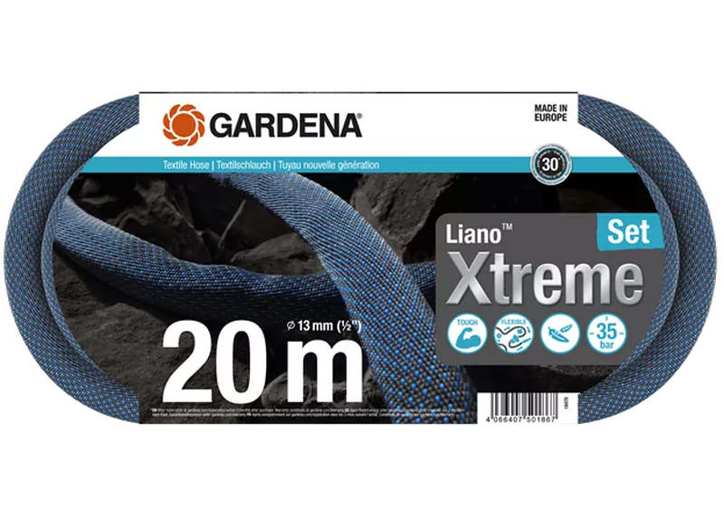 Gardena 18457-20 Textilná hadica Liano™ Life 30 m - súprava