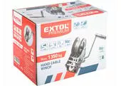 Extol Premium 8861305 Navijak lanový ručný obojsmerný, 1360kg, 2 rýchlosti, lano 6mmx10m