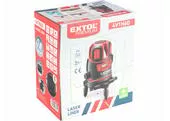 Extol Premium 8823312 Laserová krížový samonivelačný, 1H-4V-6B, zelený laser