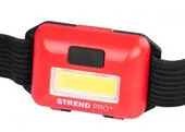 Strend Pro Headlight 2172545 Čelovka H955, COB LED, 3xAAA, mix farieb (čierna, biela, červená)