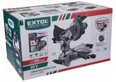 Extol Industrial 8791827 Aku pokosová píla Share 20V 185mm