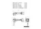 Metabo W 18 LT BL 11-125 Akumulátorová uhlová brúska, 613052840