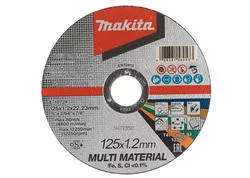 Makita E-10724 Rezný kotúč 125 x 22,23 x 1,2mm Multi materiál