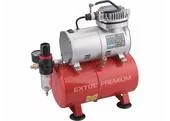 Extol Premium 8895301 Kompresor bezolejový, 150W, max. tlak 6bar, nádrž 3l