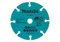 Makita D-74837 Segmentový rezný kotúč Karbid volfránu 76 x 10 mm