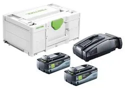 FESTOOL Energetická súprava SYS 18V 2x8,0/SCA16 577327