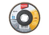 Makita D-76009 Lamelový brúsny kotúč X-LOCK, na ušľachtilú oceľ 125mm, Z40