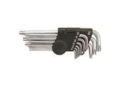 Strend Pro 2310130 Sada kľúčov HK0042, 9 dielna, T10-T50, Torx, zástrčná