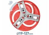 Extol Premium 8801610 Vyrezávač otvorov trojramenný nastaviteľný, Ø19-127mm